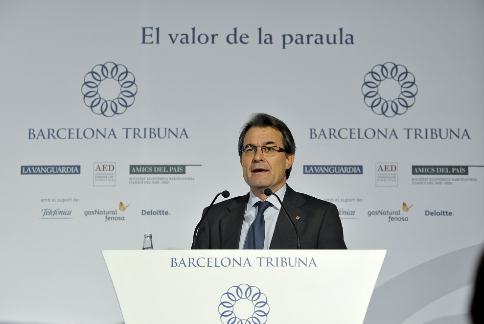 Barcelona Tribuna amb Artur Mas
