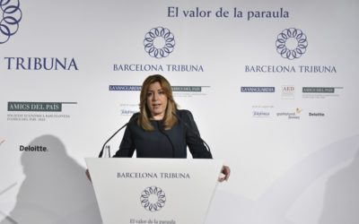 Barcelona Tribuna con Susana Díaz