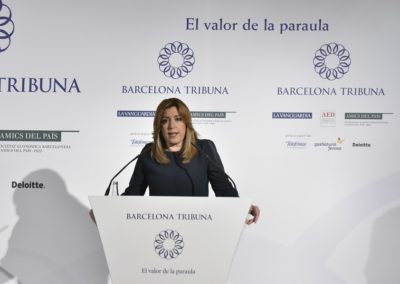 Susana Díaz a Barcelona Tribuna