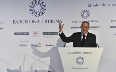 Barcelona Tribuna amb Javier Solana