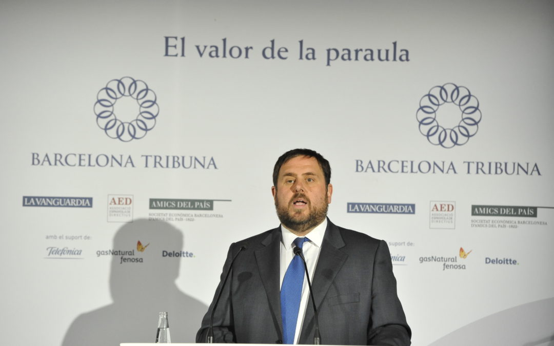 Barcelona Tribuna amb Oriol Junqueras