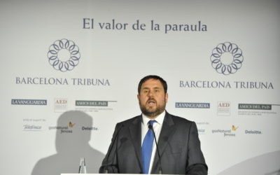 Barcelona Tribuna amb Oriol Junqueras