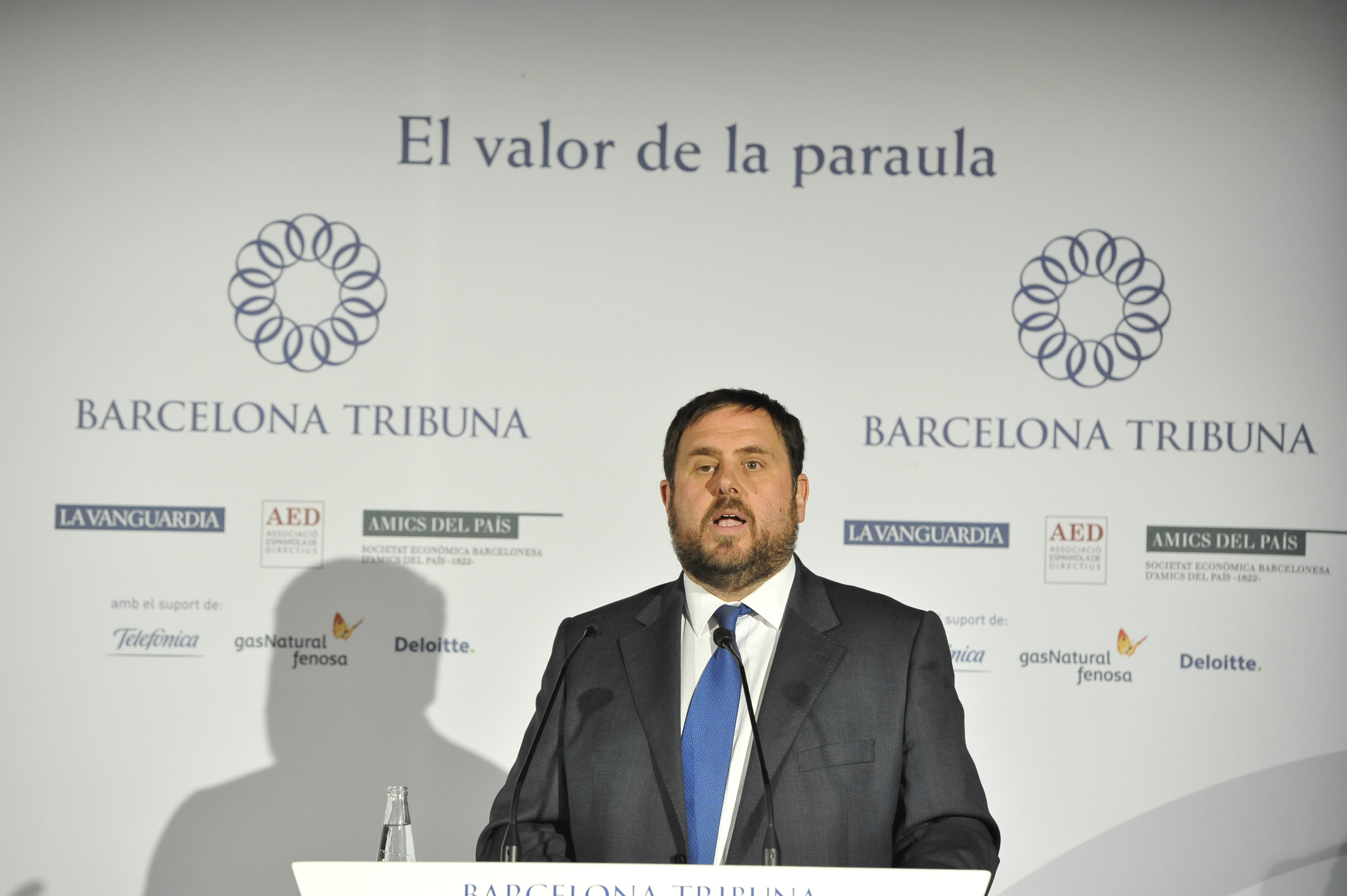 Oriol Junqueras a Barcelona Tribuna