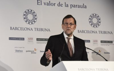Barcelona Tribuna amb Mariano Rajoy
