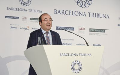 Barcelona Tribuna con Miquel Iceta
