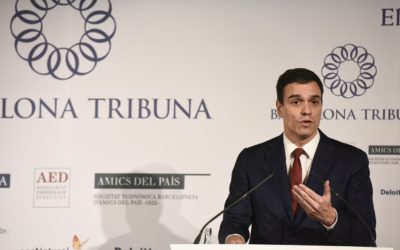 Barcelona Tribuna amb Pedro Sánchez