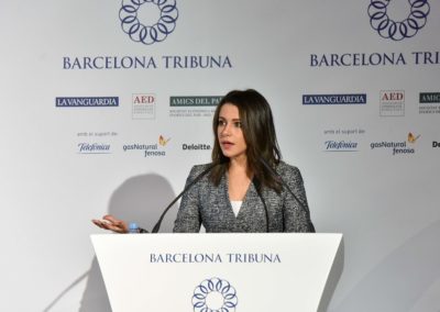 Inés Arrimadas a Barcelona Tribuna