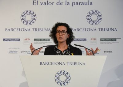 Marta Rovira a Barcelona Tribuna