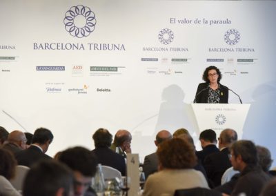 Marta Rovira a Barcelona Tribuna