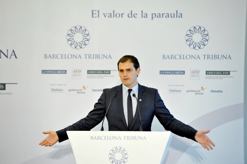 Barcelona Tribuna amb Albert Rivera 22.11.2012