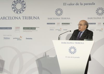 Barcelona Tribuna amb Mas Colell 11.03.2013