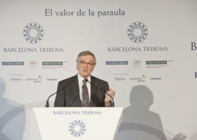 Barcelona Tribuna amb Mas Colell 11.03.2013