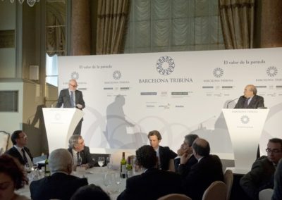 Barcelona Tribuna amb Mas Colell 11.03.2013