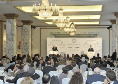 Barcelona Tribuna amb Núñez Feijoo 06.05.2013