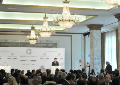 Barcelona Tribuna amb Núñez Feijoo 06.05.2013