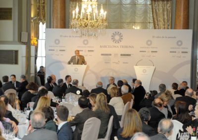 Barcelona Tribuna amb Antonio Garrigues 2015