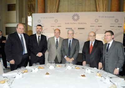 Barcelona Tribuna amb Antonio Garrigues 2015