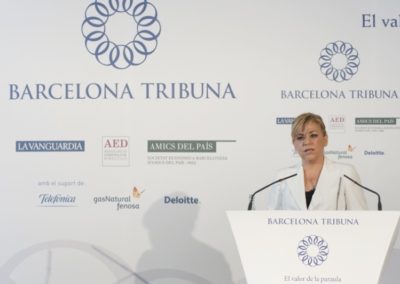 Barcelona Tribuna amb Elena Valenciano 28.04.2014