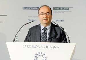 Barcelona Tribuna amb Miquel Iceta 2014