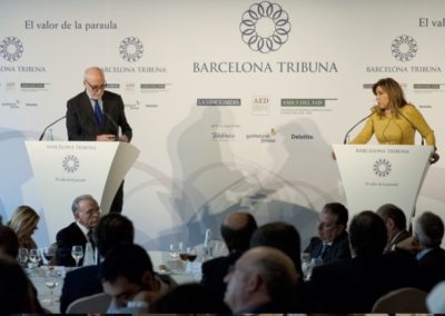 Barcelona Tribuna amb Susana Díaz 03.02.2014