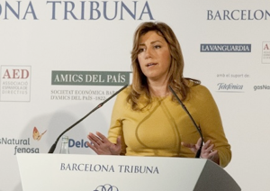 Barcelona Tribuna amb Susana Díaz