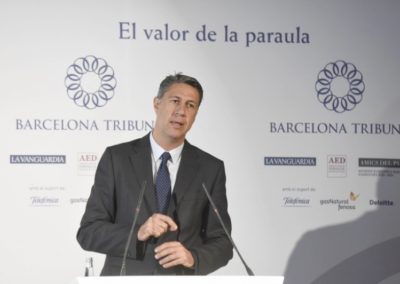 Barcelona Tribuna amb Xavier García Albiol 2015