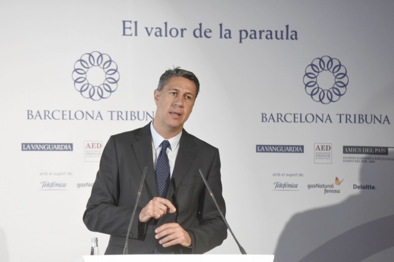 Barcelona Tribuna amb Xavier García Albiol 2015