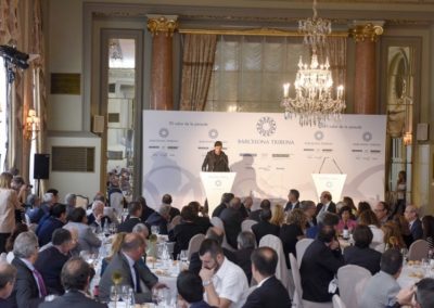 Barcelona Tribuna amb Xavier García Albiol 2015