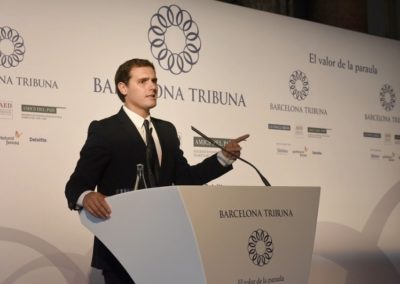 Barcelona Tribuna amb Inés Arrimadas 2015