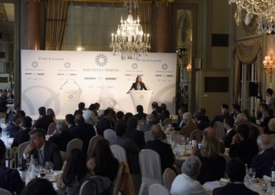 Barcelona Tribuna amb Inés Arrimadas 2015