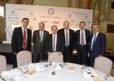 Barcelona Tribuna amb Xavier Miquel Iceta 2015