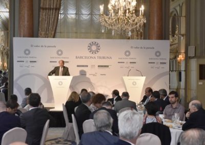 Barcelona Tribuna amb Xavier Miquel Iceta 2015