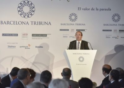 Barcelona Tribuna amb Xavier Miquel Iceta 2015