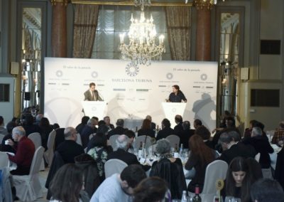 Barcelona Tribuna amb Pablo Iglesias 2015