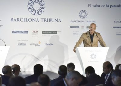 Barcelona Tribuna amb Xavier Raül Romeva 2015