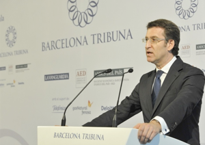 Barcelona Tribuna amb Alberto Núñez Feijóo