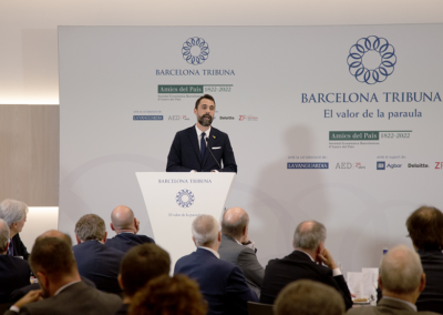 Barcelona Tribuna amb Roger Torrent