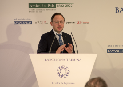 Xavier Espot Zamora, cap de Govern d'Andorra, a Barcelona Tribuna