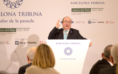 “Cultura: bé global” | Barcelona Tribuna amb Miquel Iceta