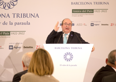 Barcelona Tribuna amb Miquel Iceta