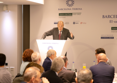 Barcelona Tribun amb Salvador illa