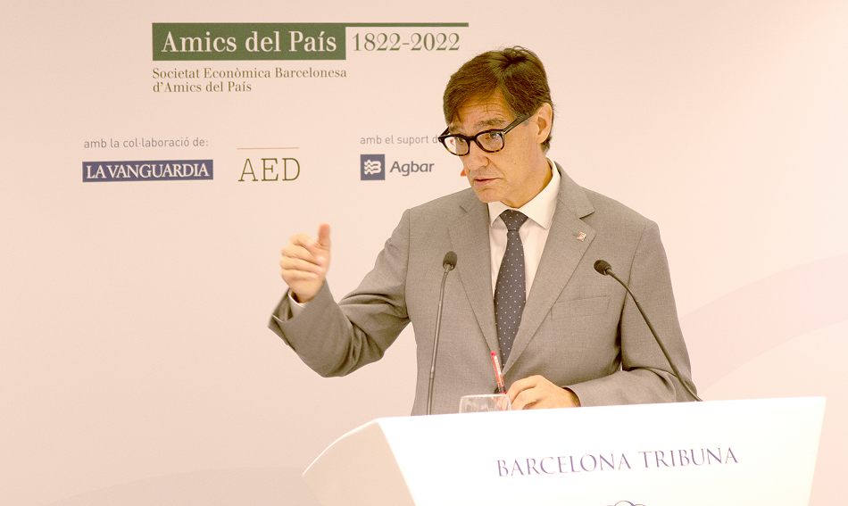 Barcelona Tribun amb Salvador illa