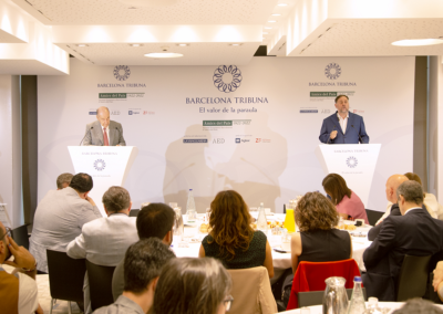Barcelona Tribuna amb Oriol Junqueras