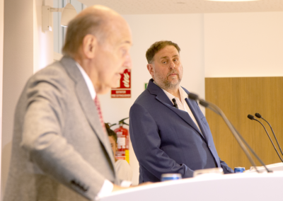 Barcelona Tribuna amb Oriol Junqueras