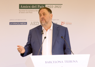 Barcelona Tribuna amb Oriol Junqueras