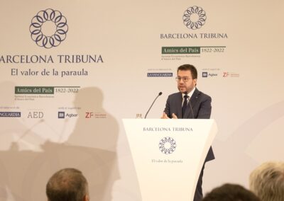Pere Aragonès participa al cicle “Eleccions al Parlament de Catalunya 12-M” de Barcelona Tribuna
