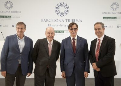 Barcelona Tribuna amb Salvador Illa