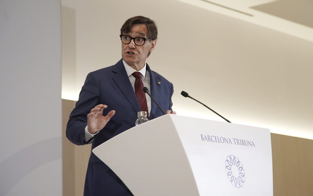 Barcelona Tribuna amb Salvador Illa