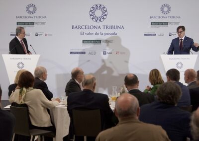 Barcelona Tribuna amb Salvador Illa